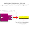 Overmolding Custom High Quality Plastic overmold injected with metal parts for PEEK material INJECTION MOULDS MANUFACTURERS